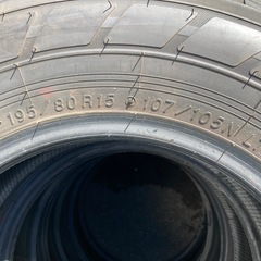 YOKOHAMA 195/80R15 2025年製　夏タイヤ　の画像