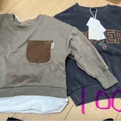 100 キッズ　服の画像