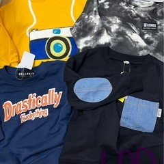 100 キッズ　服の画像