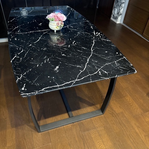 人工大理石ダイニングテーブル、椅子