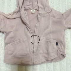 90cm うさ耳パーカーの画像