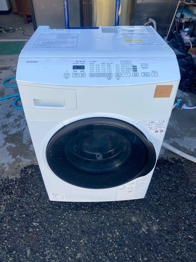 NO B612?福岡市内配送設置無料✨?アイリスオーヤマ ドラム式洗濯機 CDK832-W 2021年