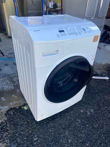 NO B612?福岡市内配送設置無料✨?アイリスオーヤマ ドラム式洗濯機 CDK832-W 2021年