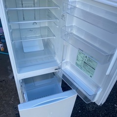 NO B613🌈福岡市内配送設置無料✨🌈GR-P15BS-W 冷蔵庫 BSシリーズ パールホワイト [153L /2ドア /右開きタイプ] の画像