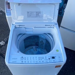 NO B616🌈福岡市内配送設置無料✨🌈全自動洗濯機 ビートウォッシュ ホワイト BW-V80G-W [洗濯8.0kg /簡易乾燥(送風機能) /上開き] 2021年の画像