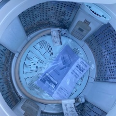 NO B616🌈福岡市内配送設置無料✨🌈全自動洗濯機 ビートウォッシュ ホワイト BW-V80G-W [洗濯8.0kg /簡易乾燥(送風機能) /上開き] 2021年の画像