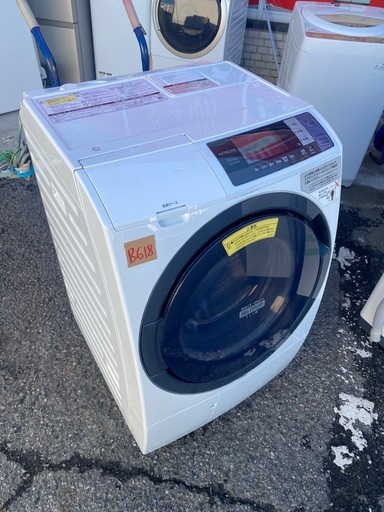 NO B618?福岡市内配送設置無料✨?BD-SG100BL-W ドラム式洗濯乾燥機 ビッグドラム ホワイト [洗濯10.0kg /乾