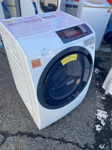NO B618?福岡市内配送設置無料✨?BD-SG100BL-W ドラム式洗濯乾燥機 ビッグドラム ホワイト [洗濯10.0kg /乾