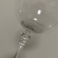 高級感のある個性的なワイングラス🍷🍷🐈の画像