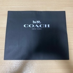 COACHの紙袋3枚の画像