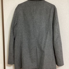 1 / 7 NICOLE Selection グレー ウールコート サイズ50 LL相当の画像