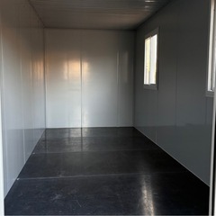 福岡市内展示物あり、見学可能　プレハブハウス3×6 物置きコンテナハウスガレージの画像