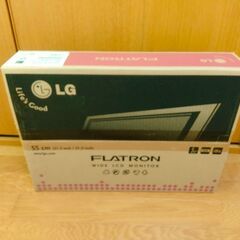 LG　21.5インチモニター　FLATRON W2261VG　ピアノブラック　中古 送料が高いので取りにこれる方限定の画像