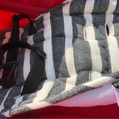 エアバギーココ　ブレーキ　レッド　ベビーカーの画像