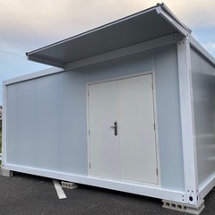 福岡市内展示物あり、見学可能　プレハブハウス3×6 物置きコンテナハウスガレージの画像
