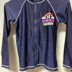 未使用品水泳バック　水泳帽　中古ラッシュガード　の画像