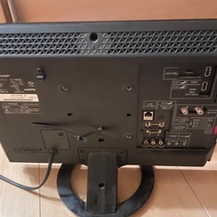 SHARP 液晶カラーテレビ
の画像