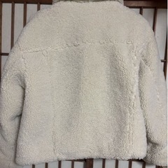ZARA ボアジャケット Sサイズの画像