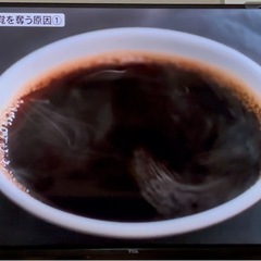 テレビ台とテレビ(訳あり)の画像