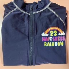 未使用品水泳バック　水泳帽　中古ラッシュガード　の画像