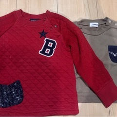 男の子👕トレーナー90まとめて
の画像