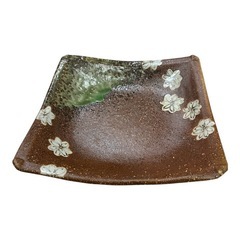 角型✿盛り皿✿ペア✿陶器✿和食の画像