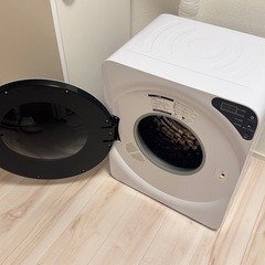 【美品・2024ねん年新品購入】乾燥機 ポータブル衣類乾燥機 乾燥機 小型 工事不要 4.0kg Homracerステンレスドラム の画像