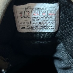 ノースフェイス ブーツ 26センチの画像