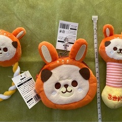 新品未使用 うさパラ　うパくん　クッション＆おもちゃセットの画像