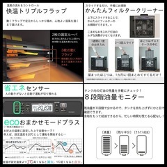 【新品未使用】ダイニチ＊石油ファンヒーター＊FW-4724SGX(W)の画像