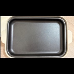 BRUNO コンパクトホット プレートホワイト セラミックコート鍋付きの画像