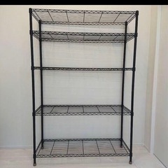 ニトリ　メタルラック【キャスター付】スチール棚