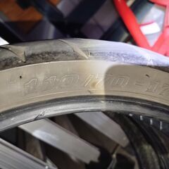 バイク タイヤ前後セット 110/70-17 140/70-17の画像