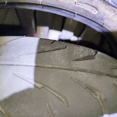 バイク タイヤ前後セット 110/70-17 140/70-17の画像