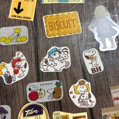 シールまとめ売り　スヌーピー　SNOOPYなどの画像