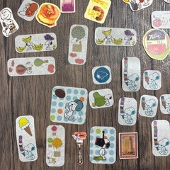 シールまとめ売り　スヌーピー　SNOOPYなどの画像