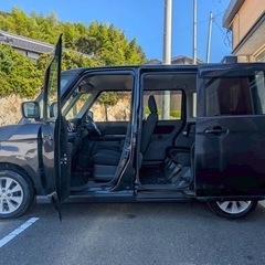 低走行9万キロ台！月々9千円〜分割払い可❗️ 車検2年付き！【名義変更代込み】大人気☆スズキ スペーシア カスタム☆Bluetoothナビ付き☆走行中DVD見れます☆スライドドア☆ドラレコ☆スマートキー☆フルオートエアコン☆純正アルミ☆そのまま乗って帰れます‼️の画像