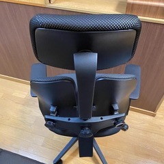 ニトリ デスクチェア 調整可能　ブラック　デュオレハイ DX2 OC901の画像