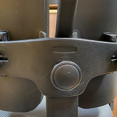 ニトリ デスクチェア 調整可能　ブラック　デュオレハイ DX2 OC901の画像