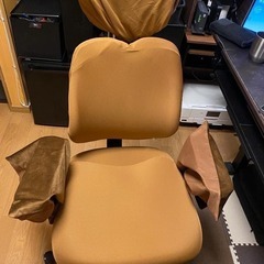 ニトリ デスクチェア 調整可能　ブラック　デュオレハイ DX2 OC901の画像