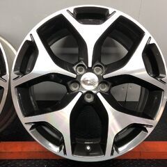 SUBARU スバル SJフォレスター 純正ホイール 18インチ 4本 7J5HPCD100+48 ブラポリ　(SHE028)の画像
