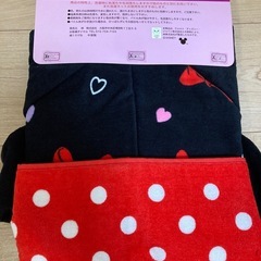 ディズニー　ミニーちゃん　フード付き　タオルの画像