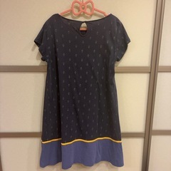 【USED】☆レディース☆ユニクロ☆ワンピース☆青色☆サイズM☆UT☆UNIQLO☆
の画像