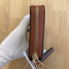 コーチ　シグネチャーブラウン長財布G①【新品未使用】の画像