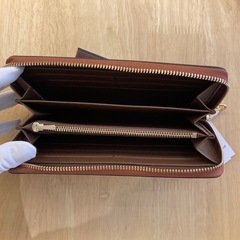 コーチ　シグネチャーブラウン長財布G①【新品未使用】の画像
