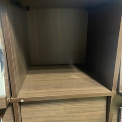 【交渉可】木製収納棚の画像