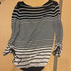 【USED】☆レディース☆ユニクロ☆サマーセーター☆紺色☆サイズM☆☆UNIQLO☆の画像