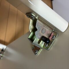 ローテーブル　白　折りたためますの画像