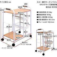 キッチンワゴン カードの画像