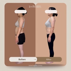 見た目が変わる骨格ボディメイクの画像